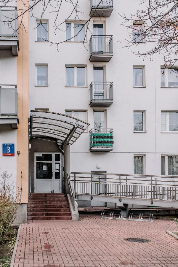 Ferienwohnung Apartel Rakowiec Warschau Exterior foto